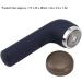 Mini Electric Beard Trimmer Wet Dry Dual Use Electric Mini Facial Hair Remover Automatic Grinding Blade Portable for Car Travel (Blue) - Buy Online on GoSupps.com