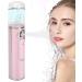 Qukaim Mist Sprayer Nano Face Mist Sprayer USB Rechargeable Hydrating Humidifier Pink - Buy Online on GoSupps.com