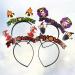 ABOOFAN 12 pcs Halloween Headband Set | Happy Halloween Hair Accessories | Pumpkin Headbands for Cosplay - Buy Online on GoSupps.com