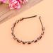 Lurrose Elastic Hair Bands Fashion Headbands Rhinestone Headband Glass Crystal Shiny Hairband Hair Hoop Hairpiece Hair Jewelry Accessories for Girls Women (Black) Elastic Hair Ties - Buy Online on GoSupps.com