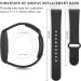 Amzpas Bands for Amazon Halo View Fitness Tracker - Adjustable Silicone Replacement Straps in Black - Buy Online on GoSupps.com