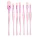 Beauty Brush Set - Soft Skin-Friendly Cosmetics Brushes with Exact Color Rendering & Storage Bag | Ideal for Salons - Pink - Buy Online on GoSupps.com