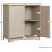 Gray Priano Vanity Unit - Free-Standing Storage Cabinet with Sink | Bath Vida | Wood-Based Bathroom Cabinet for International Shipping - Buy Online on GoSupps.com