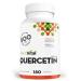 NEW! PlantVital Quercetin 500mg (180 Vegan Caps) Antioxidants helps neutralize free radicals. Blood vessel protection. Used to provide seasonal allergy relief. Made in Canada. Vegan. 180 count (Pack of 1)