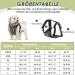 Eyin Dog Harness with Seat Belt for Car - Adjustable Breathable 2 Carabiner Hooks - Perfect for Child Safety Seats & Trunk (Gray S) - Buy Online on GoSupps.com