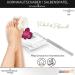 Schwertkrone Professional Callus Scraper Gel Spatula - Stainless Steel Rustproof 16 cm Ointment Tool for Smooth Skin - Buy Online on GoSupps.com