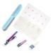 DRESSOOS 1 Set Nail Set Stainless Steel Nail Manicure 13X7cm Assorted Color 3