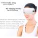 Buy Electric Eye Massager with Air Pressure Hot Compress & Vibration - Soothing Music for Relaxation - Buy Online on GoSupps.com