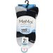 MeMoi Diabetic Half Cushion Quarter Socks - 2 Pairs Pink/White Size 9-11 | Comfortable & Supportive International Shipping - Buy Online on GoSupps.com