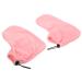 Housoutil 1 Pair Wax Warm Foot Cover Insulated Mitts and Cozies Moisturizer Foot Socks Spa Bath Mat Paraffin Heated Foot Booties Foot Moisturizing Socks Hot Pad Warm Feet Cotton 28X20X0.9CM Pink
