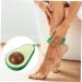 3 STK Avocado Torn Massage Globe & Yoga Roller - Portable Body Massager Fitness Foot Massage Device - 11x6.5cm - Green - Buy Online on GoSupps.com