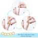 Buy Murlancra Acupressure Massage Rings for Stress Relief & Improved Circulation - Perfect for Osteoarthritis - Finger & Wrist Bracelet Set - Buy Online on GoSupps.com