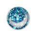 UV Gel Crystal Crush - turquoise crystal crush 5ml