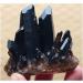 Stone Crafts Clear Natural Beautiful Black Quartz Crystal Cluster Specimen Crystals and Stones Stone Crystal Reiki - Buy Online on GoSupps.com