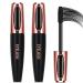 2 Pack 4D Silk Fiber Lash Mascara Long Lasting Eyelashes Lengthening and Thick Waterproof & Smudge-Proof All Day Exquisitely Full