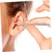 SOESFOUFU 3 Sets Ear Pick Spring Kit | Metal Ear Cleaner Tool for Ear Wax Removal & Massage - Buy Online on GoSupps.com