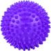 Purple Massage Roller Ball - 7.5 cm Spiky Fitness Tool for Body Relaxation & Muscle Recovery - International Shipping Available - Buy Online on GoSupps.com