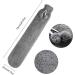 Lookka Long Hot Water Bottle - 2L Extra Long Fleece Heat Bottle for Neck & Waist | Safe Comfortable & Warm in Winter - Gray | International Shipping - Buy Online on GoSupps.com