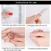 200 Pcs Foil Nail Wraps Remover + Cuticle Pusher | Nail Art Soak Off Gel & Acrylic Polish Removal Kit - Buy Online on GoSupps.com