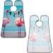 Flamingo Beach Print Beard Bib Apron for Men - Hair Catcher Cape for Shaving & Trimming - Buy Online on GoSupps.com