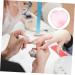 Palette de Nail Art C ur en R sine Rose Surface Lisse pour M lange de Couleurs Cosm tique Professionnel et Utilisation Maison - Buy Online on GoSupps.com