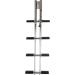 DasMarine Heavy Duty 4 Step Boat Marine Ladder | 316 Stainless Steel | Telescoping Dual Vertical Tubes | Transom Mounting Extension | Sport/Diver (4 Step) - Buy Online on GoSupps.com