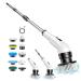 Electric Scrubber for Cleaning | Electric Spin Brush with Replaceable Cleaning Brush Heads - Electric Spin Scrubber Bathroom 10 in 1 for Bathroom Tub Tile Floor and Car