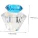 Ipetboom 1pc Nail Art Crystal Cup Manicure Crystal Cup Liquid Powder Mixing Cup Clear Nail Polish Nail Gel Polish Nail Diamonds Glass Nails Cup Nail Art Cup Nail Liquid Cup Matte 5.5x5.5cm Blue - Buy Online on GoSupps.com