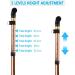 2 Pack Folding Walking Stick Collapsible Walking Travel Cane Portable Walking Stick with Non-Slip Rubber Base for Mountain Climbing Trekking Hiking Travel - Buy Online on GoSupps.com