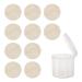 11Pcs Exfoliating Face Loofah Sponge Set - Facial Cleansing Scrubber & Bath Pads for Spa & Shower - Buy Online on GoSupps.com