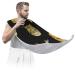 Lively Cat Painting Beard Bib Apron Beard Bib Hair Catcher for Men Shaving and Trimming Non-Stick Waterproof Beard Cape Grooming Cloth with 2 Suction Cups Gifts for Men