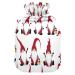 Christmas elf hot water bottle with soft fleece cover 2 litre hot water bag for hot and cold compresses