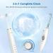 Torpyu Sonic Electric Toothbrush with Water Flosser - 11 Tips, 600ML Tank, Dental Oral Irrigator Combo | White - Buy Online on GoSupps.com