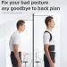 Back Posture Corrector for Men - Adjustable Back Brace for Pain Relief & Improved Posture (XL 38-46 Waist) - Ventilated Support for All-Day Comfort - Buy Online on GoSupps.com