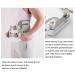 Zilook Lumbar Decompressor - Portable Manual Lumbar Traction Device for Herniated Discs | 450N Tensile Force Synchronous Design Physiological Arch Support - Buy Online on GoSupps.com