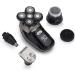 Tiklean Electric Razor for Men | Head Shaver Grooming Kit with Nose Hair Trimmer and Facial Cleansing Brush | Wet Dry Rotary Shavers | Cordless Waterproof | USB Charging - Tk861 - Buy Online on GoSupps.com