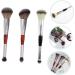 Outanaya 3pcs Double-ended Makeup Brush Eyeshadow Brush Double Head Brush Foundation Artificial Fiber - Buy Online on GoSupps.com