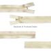 Renashed 45pcs 21.5 Inch Nylon Invisible Zippers - Beige - Tailor Sewer Sewing Craft Crafter's Special - Buy Online on GoSupps.com