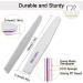 12pcs Professional Emery Board Nail Files for Natural & Acrylic Nails - Fine Grit Manicure Tools (100/180 Grit) - Buy Online on GoSupps.com