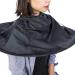 ANGGREK Adult Barber Hair Cutting Umbrella Cape - Black Hairdressing Gown for Salon & Home Stylists - Buy Online on GoSupps.com