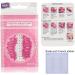 Andda 26-Part Nail Art Tool Set | Leak-Proof Nail Polish Protection & Reusable French Sticker Template for DIY Manicure - Buy Online on GoSupps.com