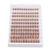 Buy Outopen Brown Lash Clusters 140Pcs - Natural D Curl Wispy Cat Eye Extensions for DIY Home Use - Buy Online on GoSupps.com