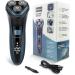 3D Mens Electric Shaver with Pop-up Trimmer - Rechargeable & Waterproof | LCD Display & Travel Lock | Father's Day Gift - Buy Online on GoSupps.com