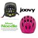 Joovy Noodle Bike Helmet for Kids Ages 1-9 | Adjustable Sizing Dial, Sun Visor, Pinch Guard, 14 Vents | Small Pink - Buy Online on GoSupps.com
