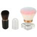 Black Capsule Cosmetic Brush Kit Synthetic Fibre Pink Blue White Round Base Shape Makeup Brush - Buy Online on GoSupps.com