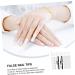 DOITOOL 7 Sets Nail Extension Set Finger Extension Manicure Tool Plastic Doll Heads Nail Form Clips Nails Accessories Nail Kit Nail Art Accessory Nail Set Double Head Aluminum Alloy - Buy Online on GoSupps.com