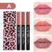 3 PCS Matte Lipstick Set - High Pigment Red Pink Lip Stain | Long Lasting No Fade Lip Pens for Ladies & Girls | Portable Lip Makeup for Festivals - Buy Online on GoSupps.com