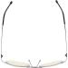 Eyekepper Rimless Progressive Multifocus Reading Glasses for Women - Blue Light Filter +3.00 Metallic Blue Grey Pilot Style - Buy Online on GoSupps.com