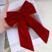 Inilbran Vintage Red Velvet Bow Hair Clips - Long Tail Satin Barrettes for Women - Buy Online on GoSupps.com