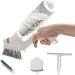 Cleaning Brush Set | Multi-Use Brush Wipe Squeegee Set for Cleaning Household Cleaning Supplies for Dusting Corners Floors Walls Edges Faucets - Buy Online on GoSupps.com